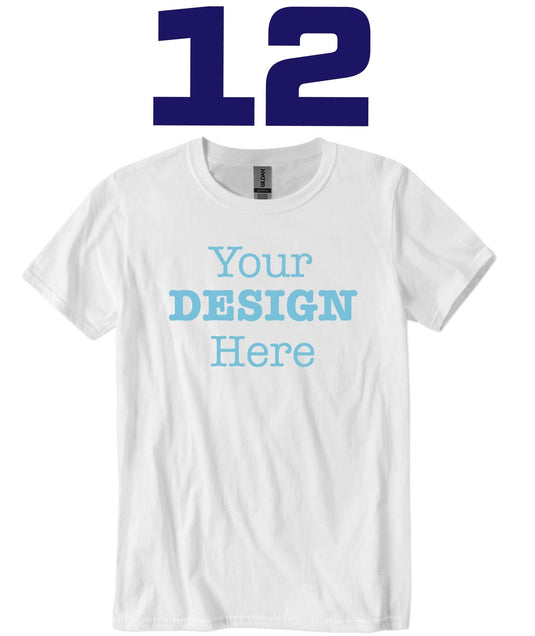 12 Soft - Style Custom Tees - Twisted Swag, Inc.GILDAN
