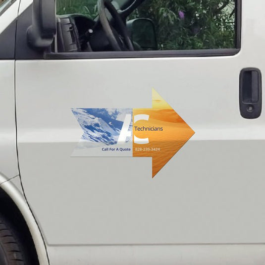 Full Color Vehicle Magnetics - Arrow - Twisted Swag, Inc.Twisted Swag, Inc.