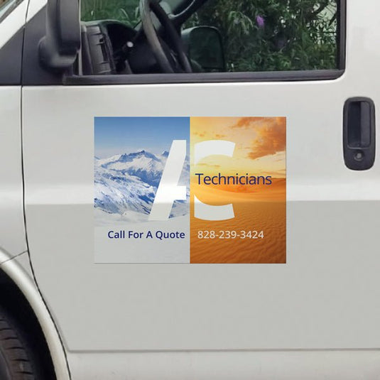 Full Color Vehicle Magnetics - Rectangle - Twisted Swag, Inc.Twisted Swag, Inc.