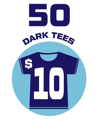 50 Dark Custom Printed Tees $10 - Twisted Swag, Inc.GILDAN