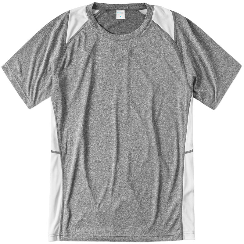 Load image into Gallery viewer, Colorblock Heather Performance Tee - Twisted Swag, Inc.SPORT TEK