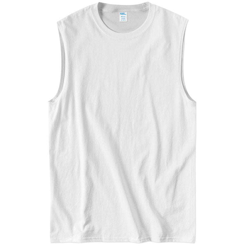 Load image into Gallery viewer, Core Cotton Sleeveless Tee - Twisted Swag, Inc.PORT AND COMPANY