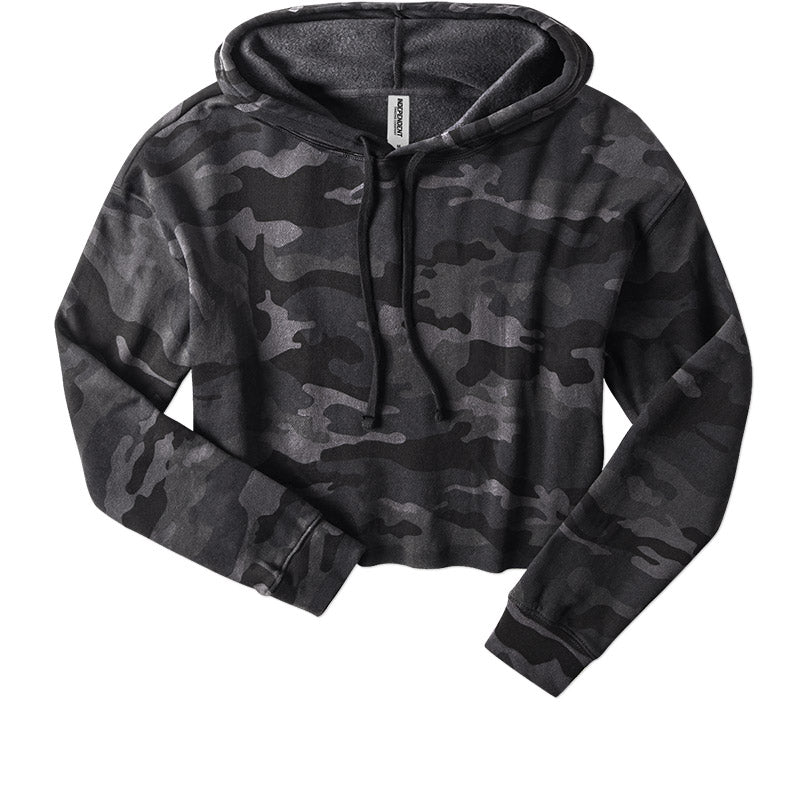 Load image into Gallery viewer, Ladies Cropped Hooded Sweatshirt - Twisted Swag, Inc.INDEPENDENT TRADING