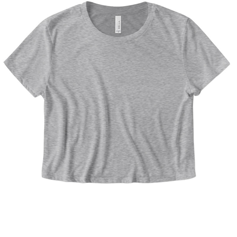 Load image into Gallery viewer, Ladies Flowy Cropped Tee - Twisted Swag, Inc.BELLA CANVAS