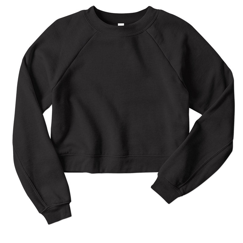 Load image into Gallery viewer, Ladies Raglan Cropped Fleece - Twisted Swag, Inc.BELLA CANVAS