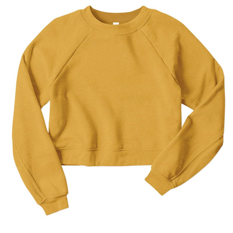 Load image into Gallery viewer, Ladies Raglan Cropped Fleece - Twisted Swag, Inc.BELLA CANVAS