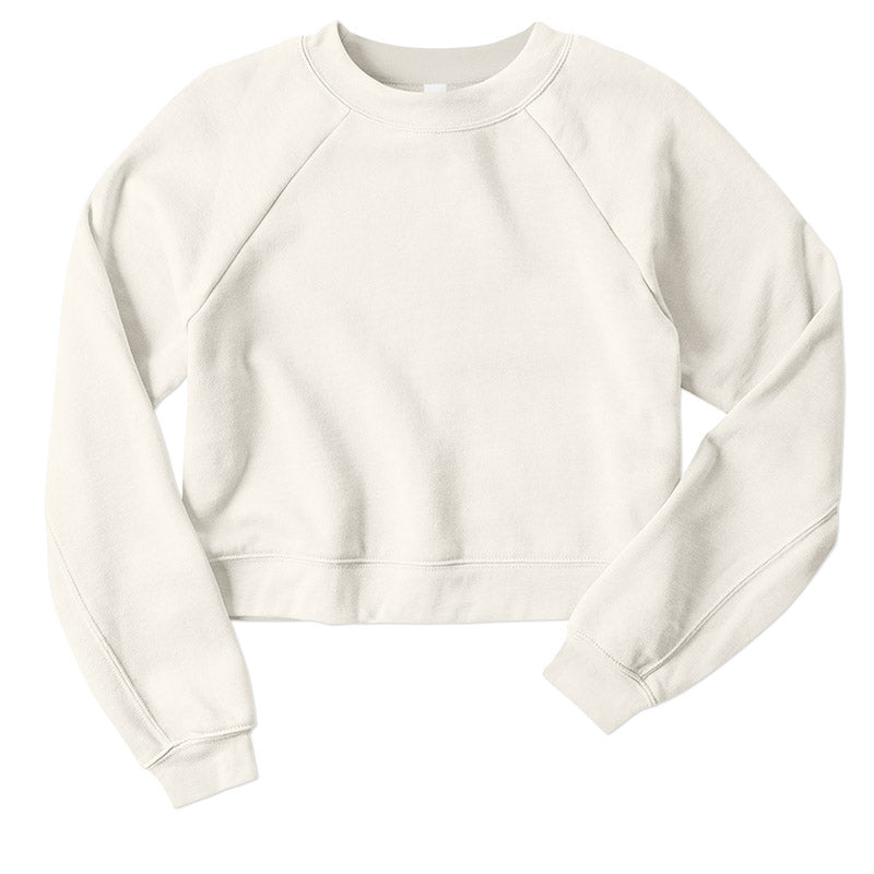 Load image into Gallery viewer, Ladies Raglan Cropped Fleece - Twisted Swag, Inc.BELLA CANVAS