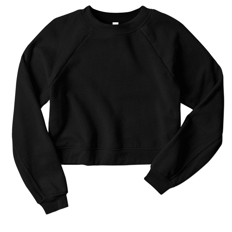Load image into Gallery viewer, Ladies Raglan Cropped Fleece - Twisted Swag, Inc.BELLA CANVAS