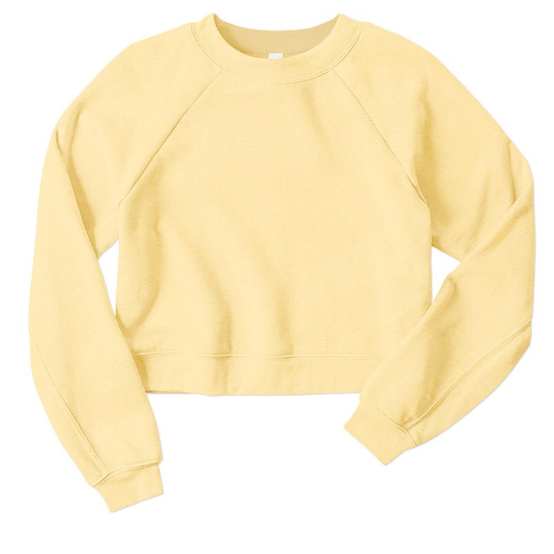 Load image into Gallery viewer, Ladies Raglan Cropped Fleece - Twisted Swag, Inc.BELLA CANVAS