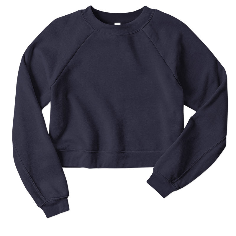 Load image into Gallery viewer, Ladies Raglan Cropped Fleece - Twisted Swag, Inc.BELLA CANVAS