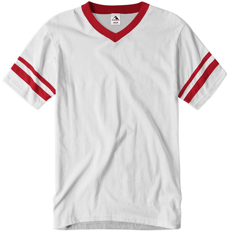 Load image into Gallery viewer, Ladies Stripe V - Twisted Swag, Inc.AUGUSTA SPORTSWEAR