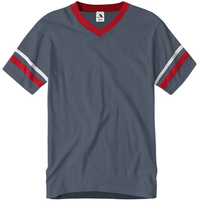 Load image into Gallery viewer, Ladies Stripe V - Twisted Swag, Inc.AUGUSTA SPORTSWEAR