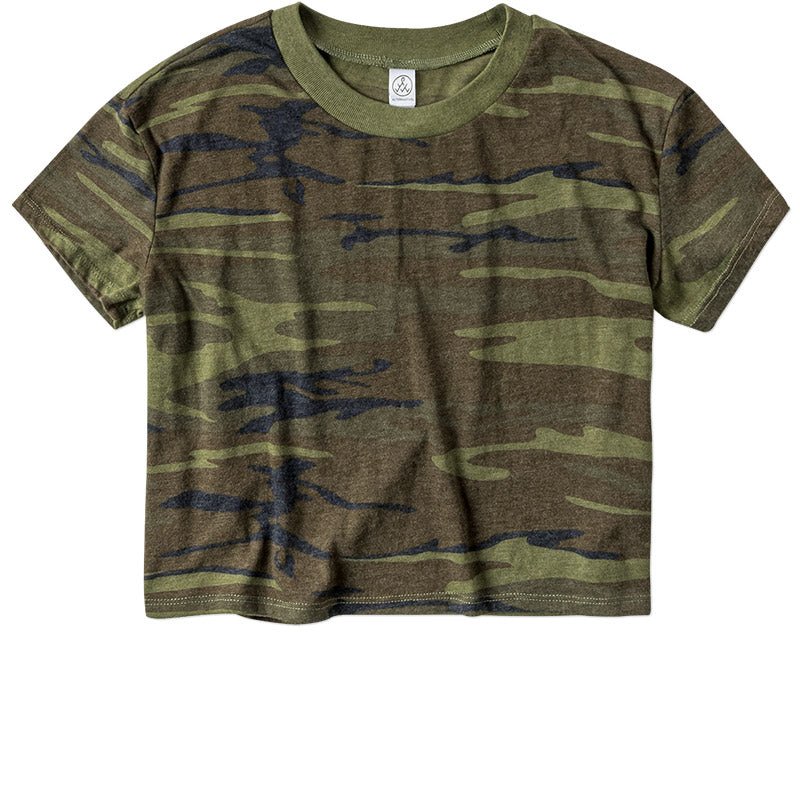 Load image into Gallery viewer, Ladies Vintage Jersey Crop Tee - Twisted Swag, Inc.ALTERNATIVE APPAREL