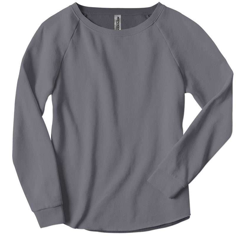 Load image into Gallery viewer, Ladies Wave Wash Fleece Sweatshirt - Twisted Swag, Inc.INDEPENDENT TRADING