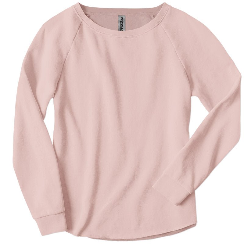 Load image into Gallery viewer, Ladies Wave Wash Fleece Sweatshirt - Twisted Swag, Inc.INDEPENDENT TRADING