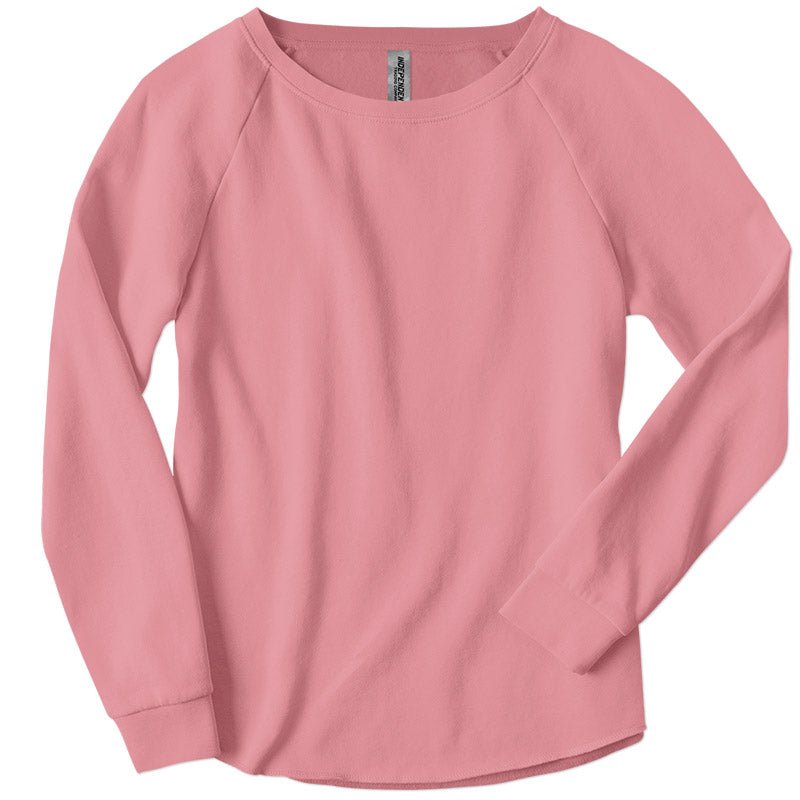 Load image into Gallery viewer, Ladies Wave Wash Fleece Sweatshirt - Twisted Swag, Inc.INDEPENDENT TRADING