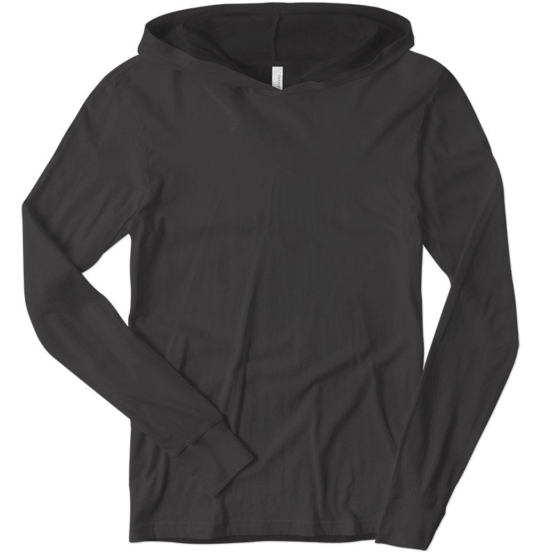 Load image into Gallery viewer, Longsleeve Jersey Hooded Tee - Twisted Swag, Inc.CANVAS