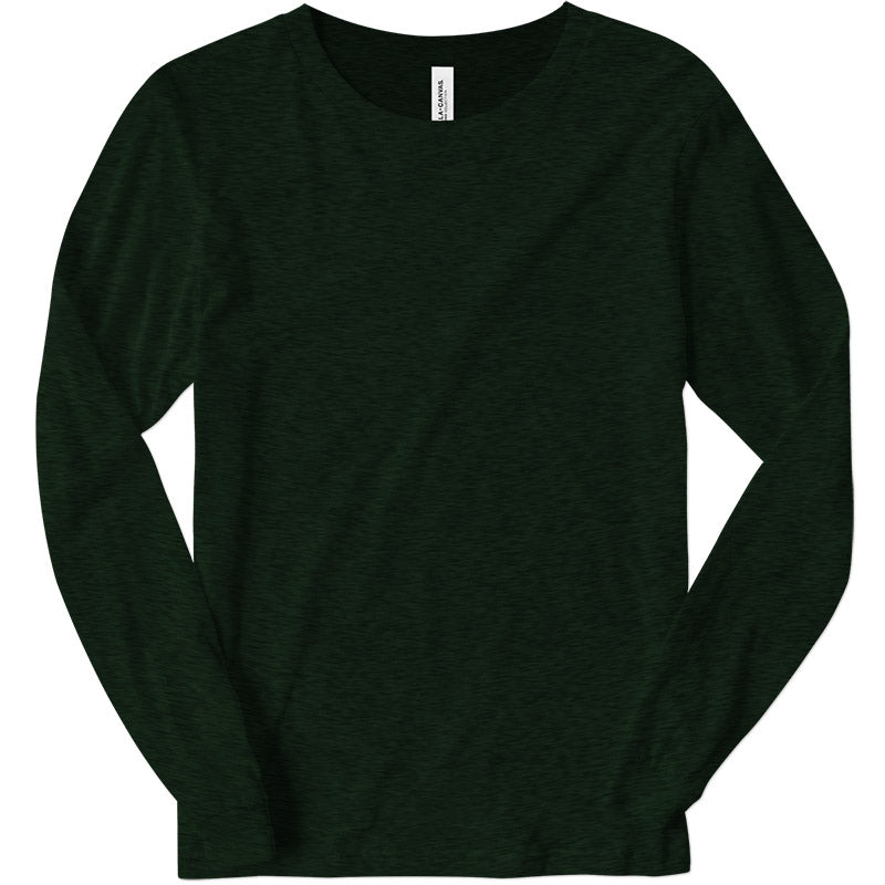 Load image into Gallery viewer, Longsleeve Triblend Jersey Tee - Twisted Swag, Inc.CANVAS
