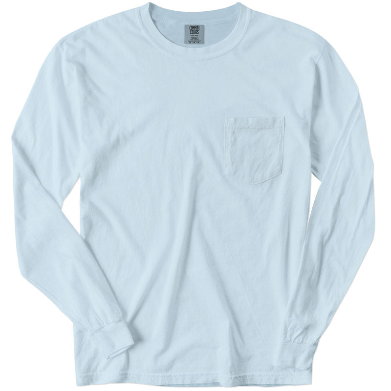 Load image into Gallery viewer, Pigment Dyed Longsleeve Pocket Tee - Twisted Swag, Inc.COMFORT COLORS