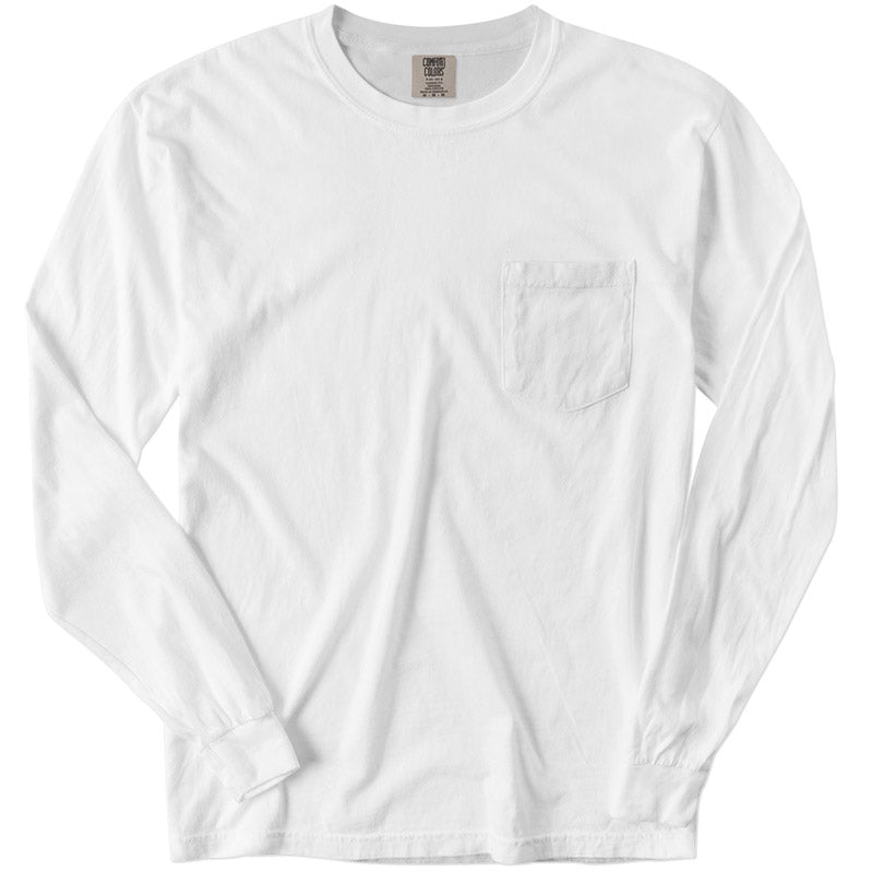 Load image into Gallery viewer, Pigment Dyed Longsleeve Pocket Tee - Twisted Swag, Inc.COMFORT COLORS