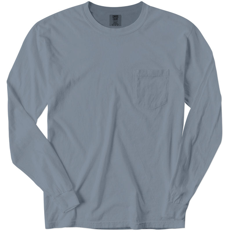 Load image into Gallery viewer, Pigment Dyed Longsleeve Pocket Tee - Twisted Swag, Inc.COMFORT COLORS