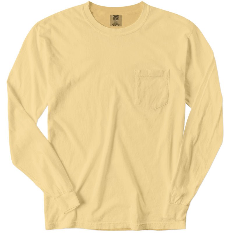 Load image into Gallery viewer, Pigment Dyed Longsleeve Pocket Tee - Twisted Swag, Inc.COMFORT COLORS