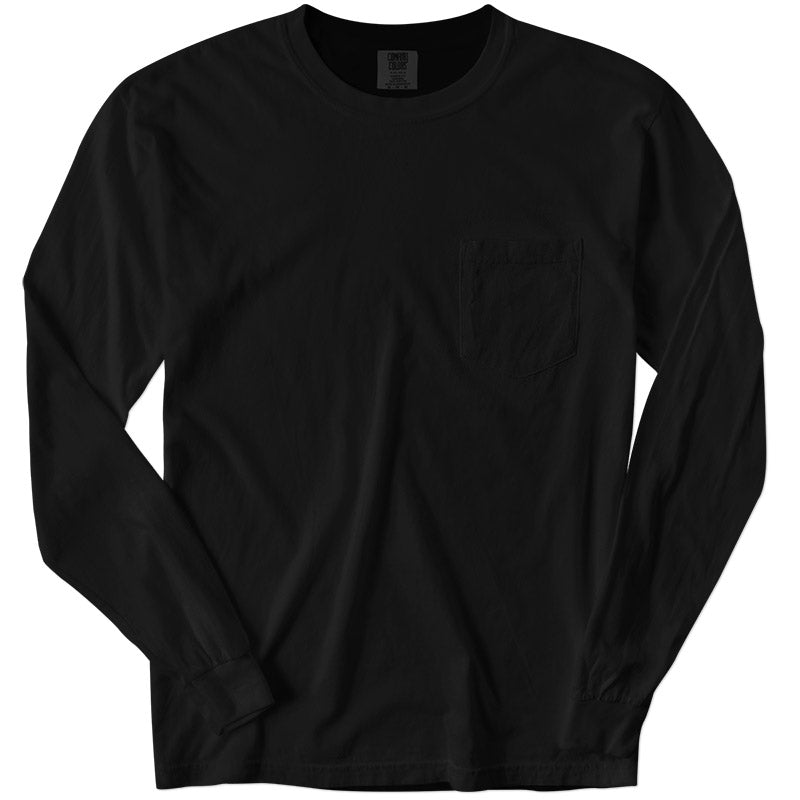 Load image into Gallery viewer, Pigment Dyed Longsleeve Pocket Tee - Twisted Swag, Inc.COMFORT COLORS