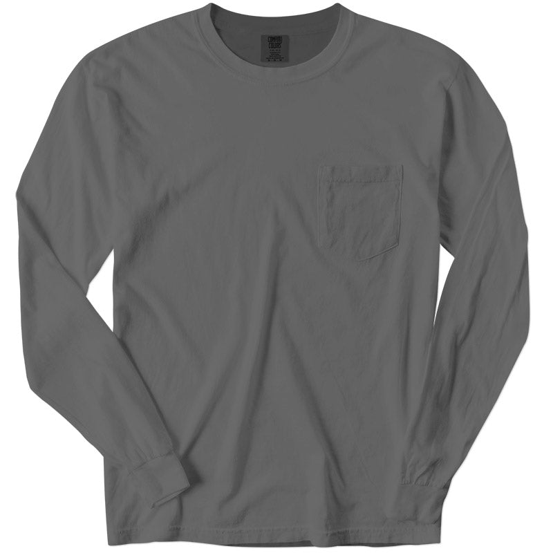 Load image into Gallery viewer, Pigment Dyed Longsleeve Pocket Tee - Twisted Swag, Inc.COMFORT COLORS