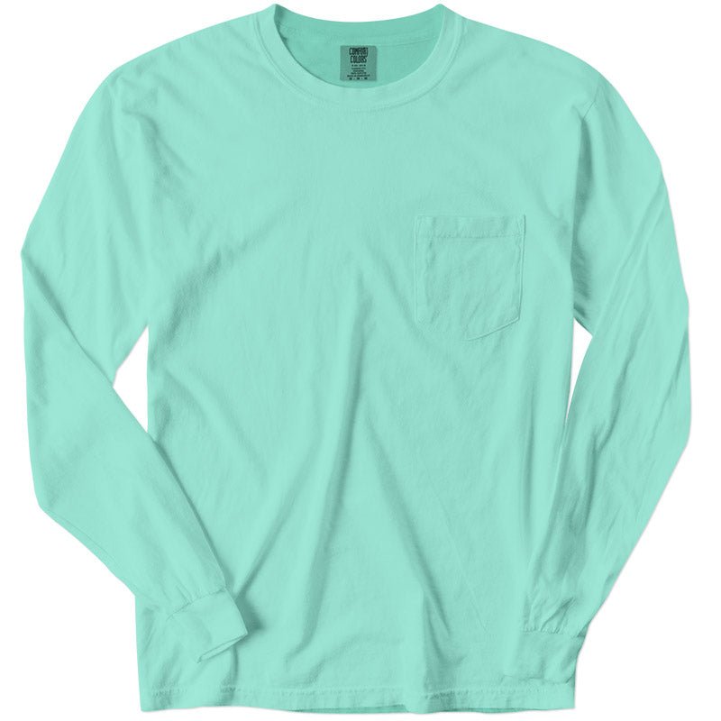 Load image into Gallery viewer, Pigment Dyed Longsleeve Pocket Tee - Twisted Swag, Inc.COMFORT COLORS