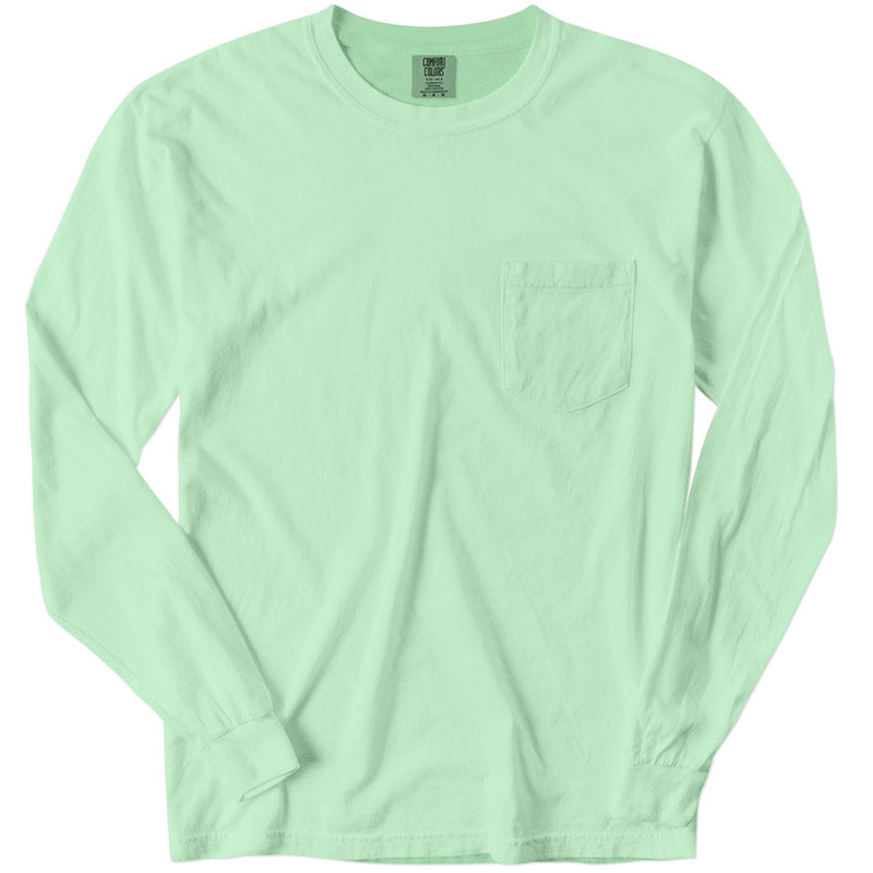 Load image into Gallery viewer, Pigment Dyed Longsleeve Pocket Tee - Twisted Swag, Inc.COMFORT COLORS
