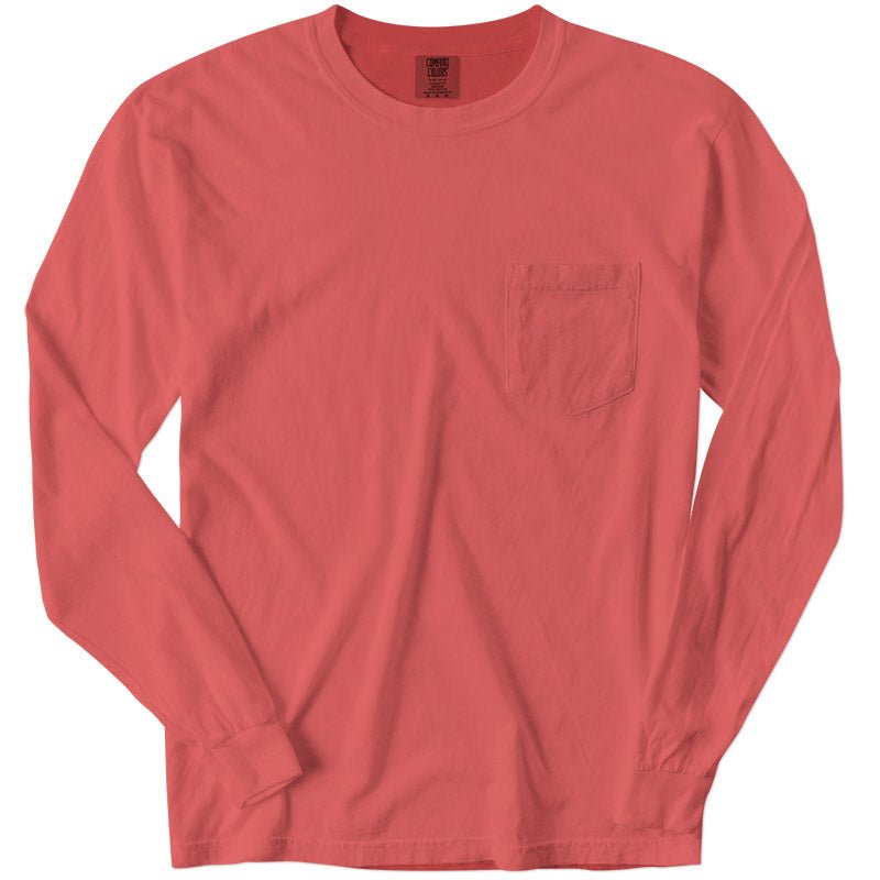 Load image into Gallery viewer, Pigment Dyed Longsleeve Pocket Tee - Twisted Swag, Inc.COMFORT COLORS