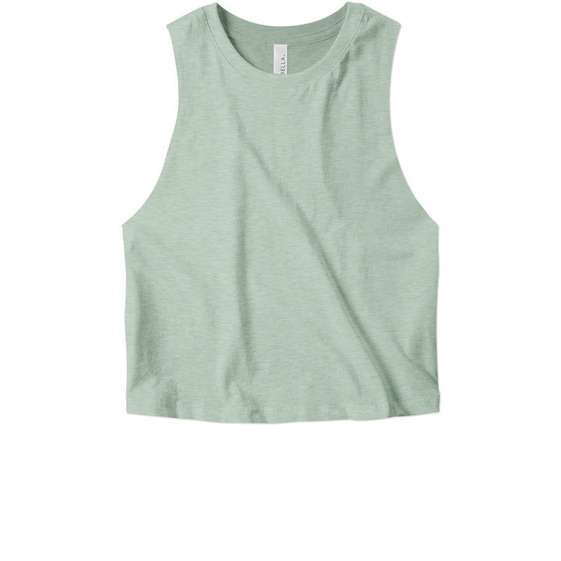 Load image into Gallery viewer, Racerback Cropped Tank - Twisted Swag, Inc.Bella Canvas