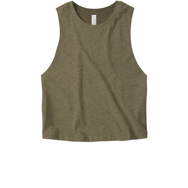 Load image into Gallery viewer, Racerback Cropped Tank - Twisted Swag, Inc.Bella Canvas