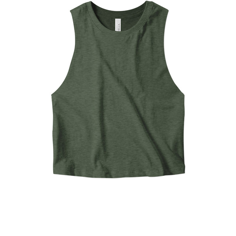 Load image into Gallery viewer, Racerback Cropped Tank - Twisted Swag, Inc.Bella Canvas