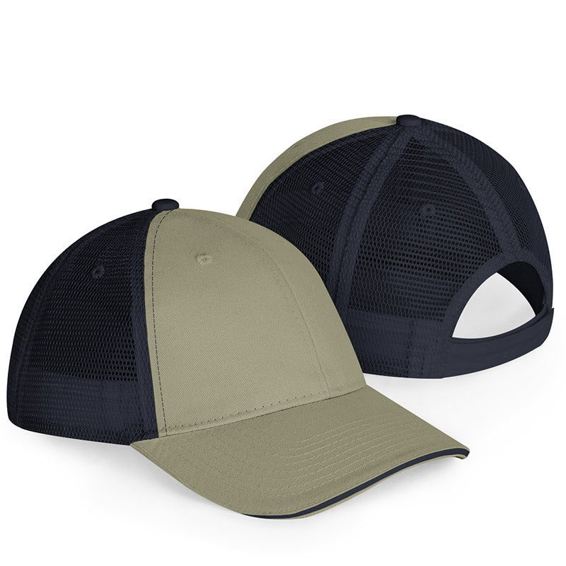 Load image into Gallery viewer, Sandwich Trucker Cap - Twisted Swag, Inc.VALUCAP