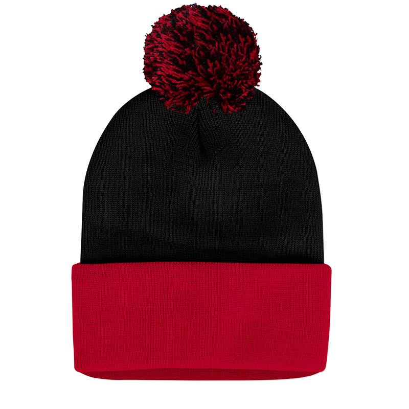Load image into Gallery viewer, SPORTSMAN Pom-Pom Knit Beanie - Twisted Swag, Inc.SPORTSMAN
