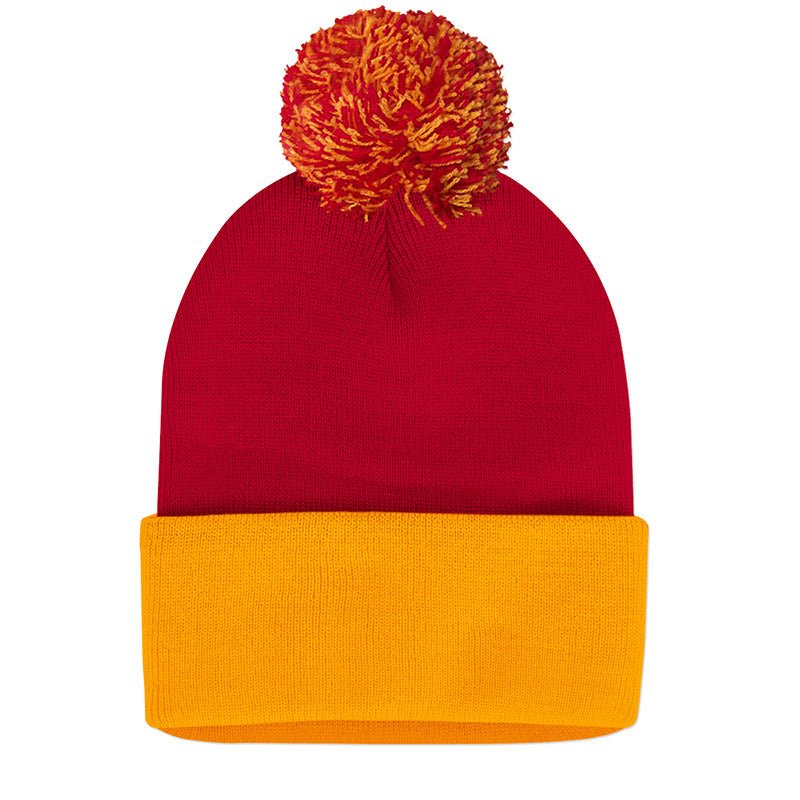 Load image into Gallery viewer, SPORTSMAN Pom-Pom Knit Beanie - Twisted Swag, Inc.SPORTSMAN