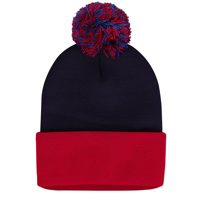 Load image into Gallery viewer, SPORTSMAN Pom-Pom Knit Beanie - Twisted Swag, Inc.SPORTSMAN