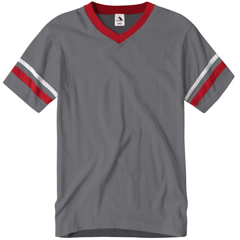 Load image into Gallery viewer, Stripe Jersey Tee - Twisted Swag, Inc.AUGUSTA SPORTSWEAR