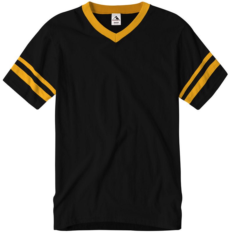 Load image into Gallery viewer, Stripe Jersey Tee - Twisted Swag, Inc.AUGUSTA SPORTSWEAR
