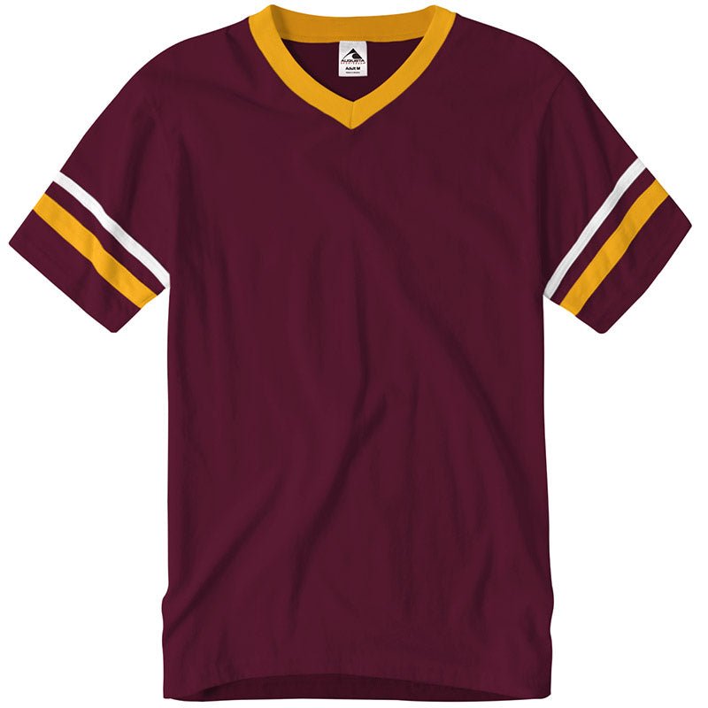 Load image into Gallery viewer, Stripe Jersey Tee - Twisted Swag, Inc.AUGUSTA SPORTSWEAR