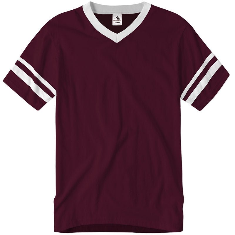 Load image into Gallery viewer, Stripe Jersey Tee - Twisted Swag, Inc.AUGUSTA SPORTSWEAR