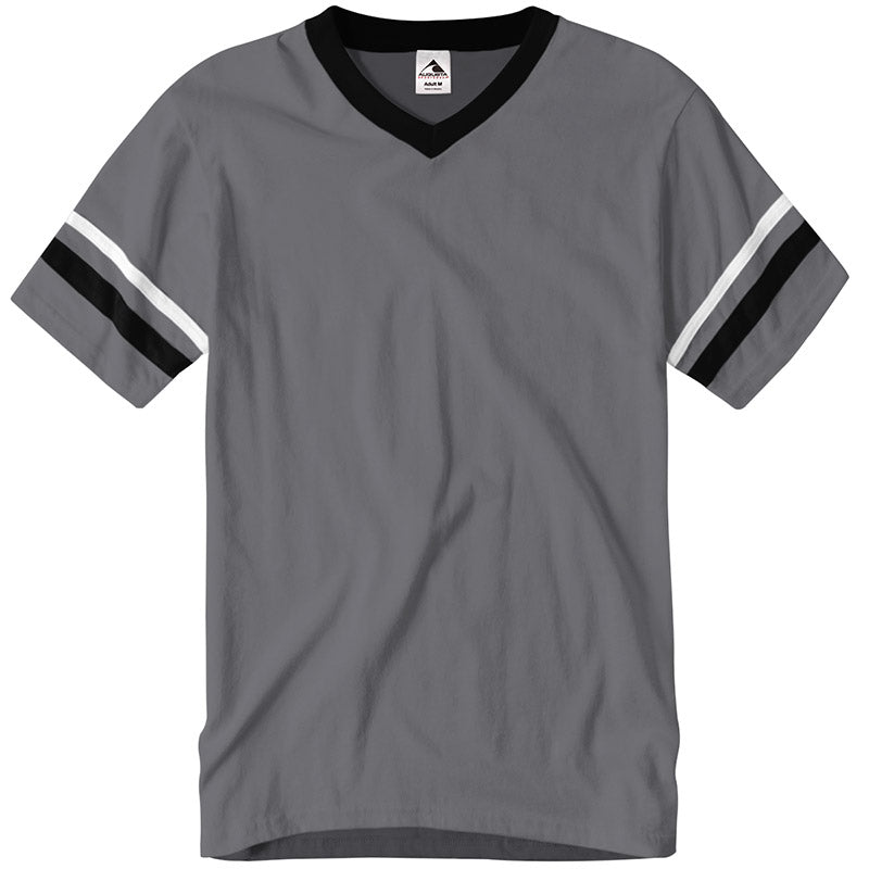 Load image into Gallery viewer, Stripe Jersey Tee - Twisted Swag, Inc.AUGUSTA SPORTSWEAR