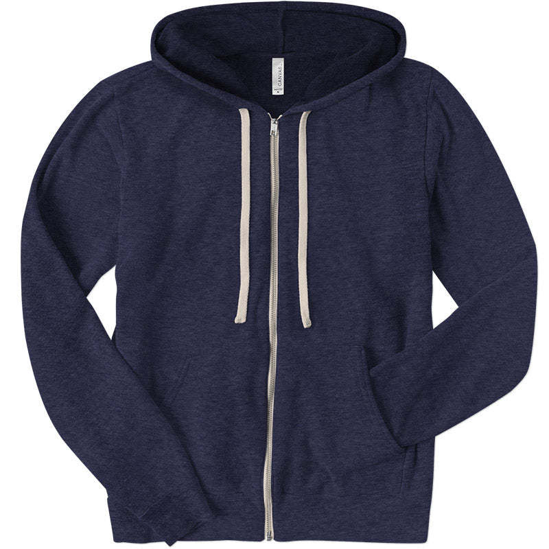 Load image into Gallery viewer, Triblend Sponge Fleece Zip Hoodie - Twisted Swag, Inc.CANVAS