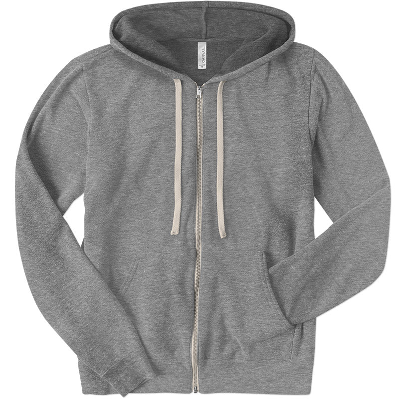 Load image into Gallery viewer, Triblend Sponge Fleece Zip Hoodie - Twisted Swag, Inc.CANVAS