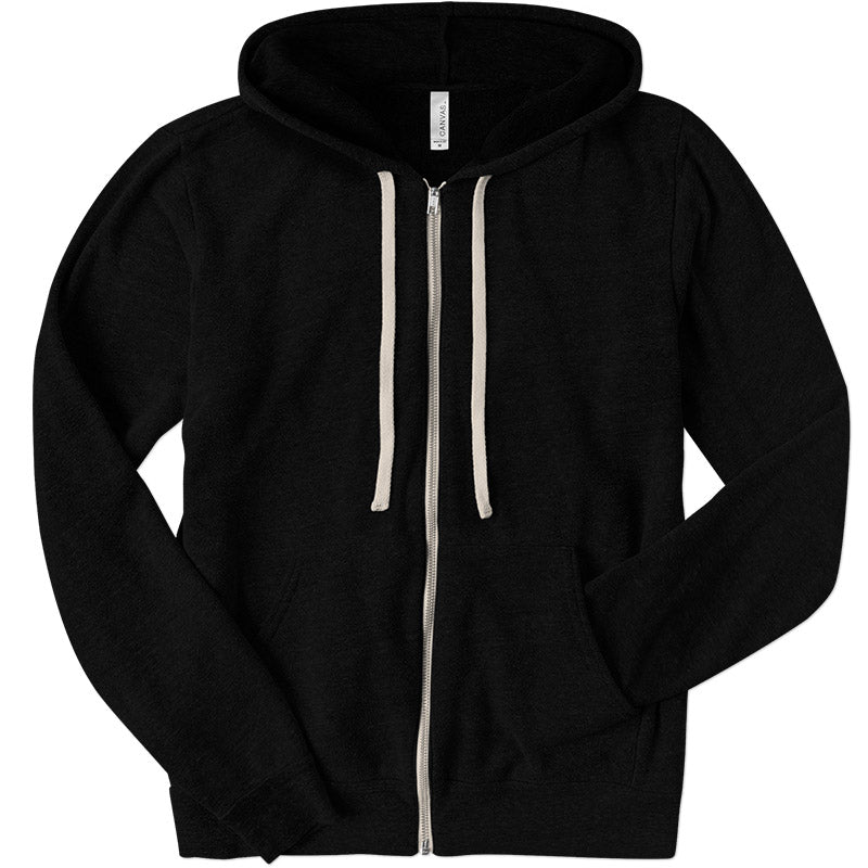 Load image into Gallery viewer, Triblend Sponge Fleece Zip Hoodie - Twisted Swag, Inc.CANVAS