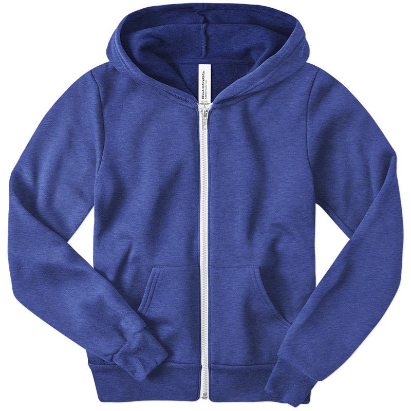 Load image into Gallery viewer, Youth Fleece Zip Up Hoodie - Twisted Swag, Inc.CANVAS