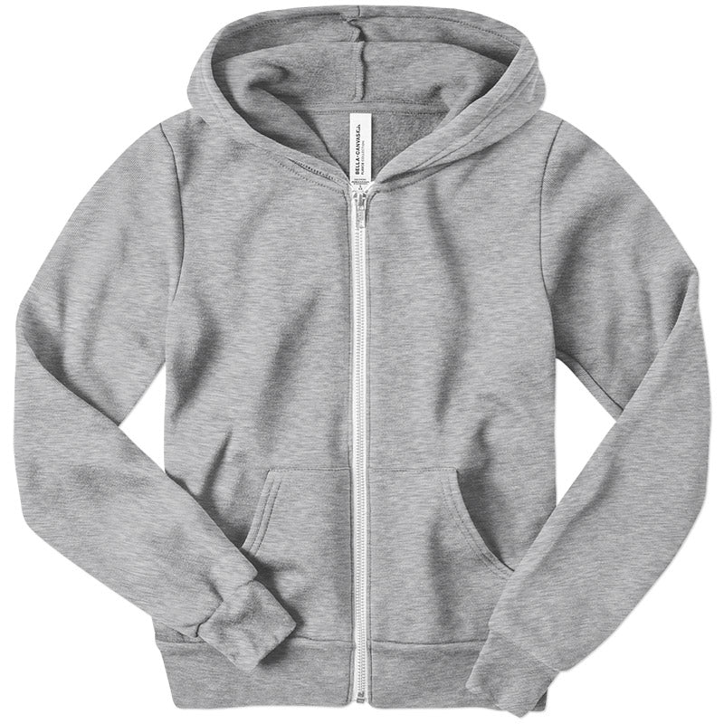 Load image into Gallery viewer, Youth Fleece Zip Up Hoodie - Twisted Swag, Inc.CANVAS