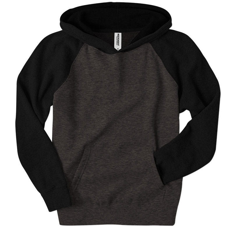 Load image into Gallery viewer, Youth Raglan Hooded Pullover - Twisted Swag, Inc.INDEPENDENT TRADING