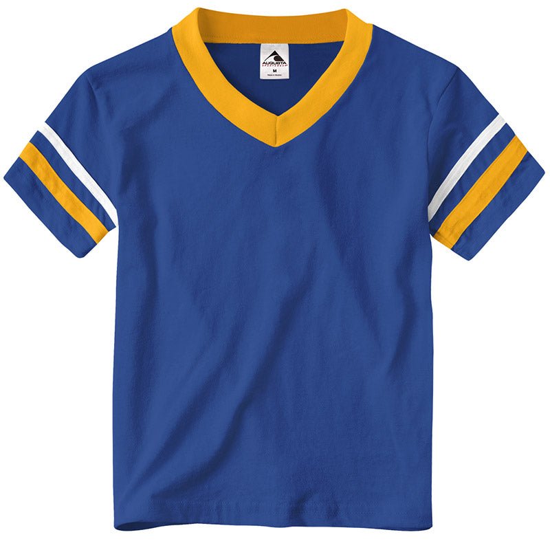 Load image into Gallery viewer, Youth Stripe Jersey Tee - Twisted Swag, Inc.AUGUSTA SPORTSWEAR